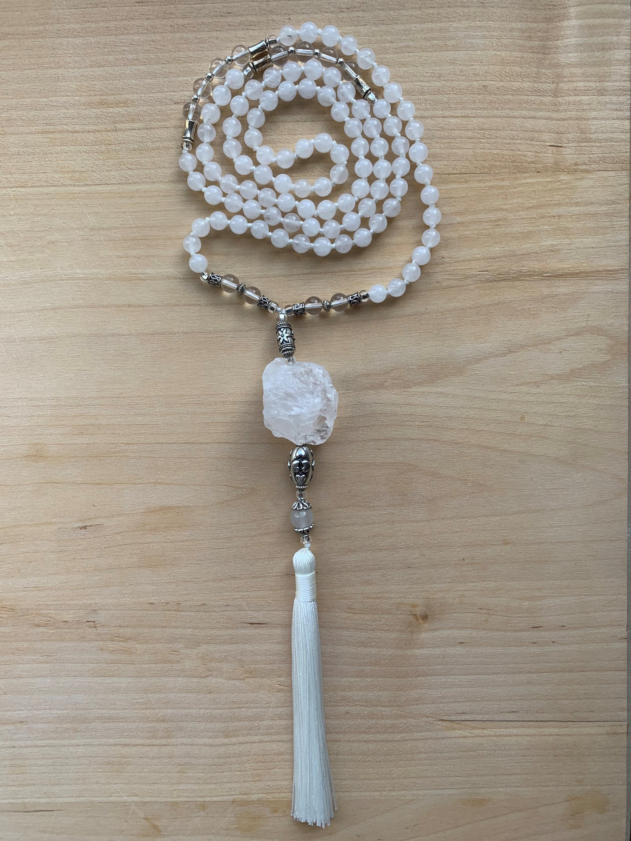 ATLIN Quartz Mala Necklace