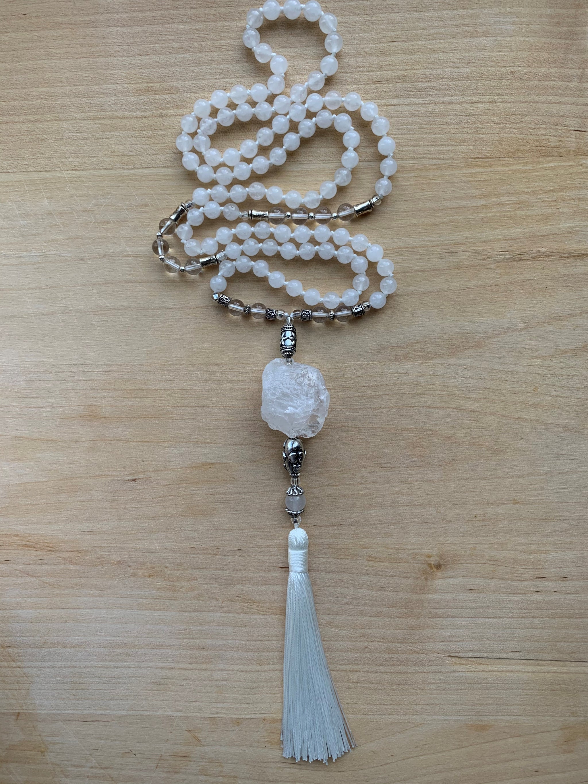 ATLIN Quartz Mala Necklace