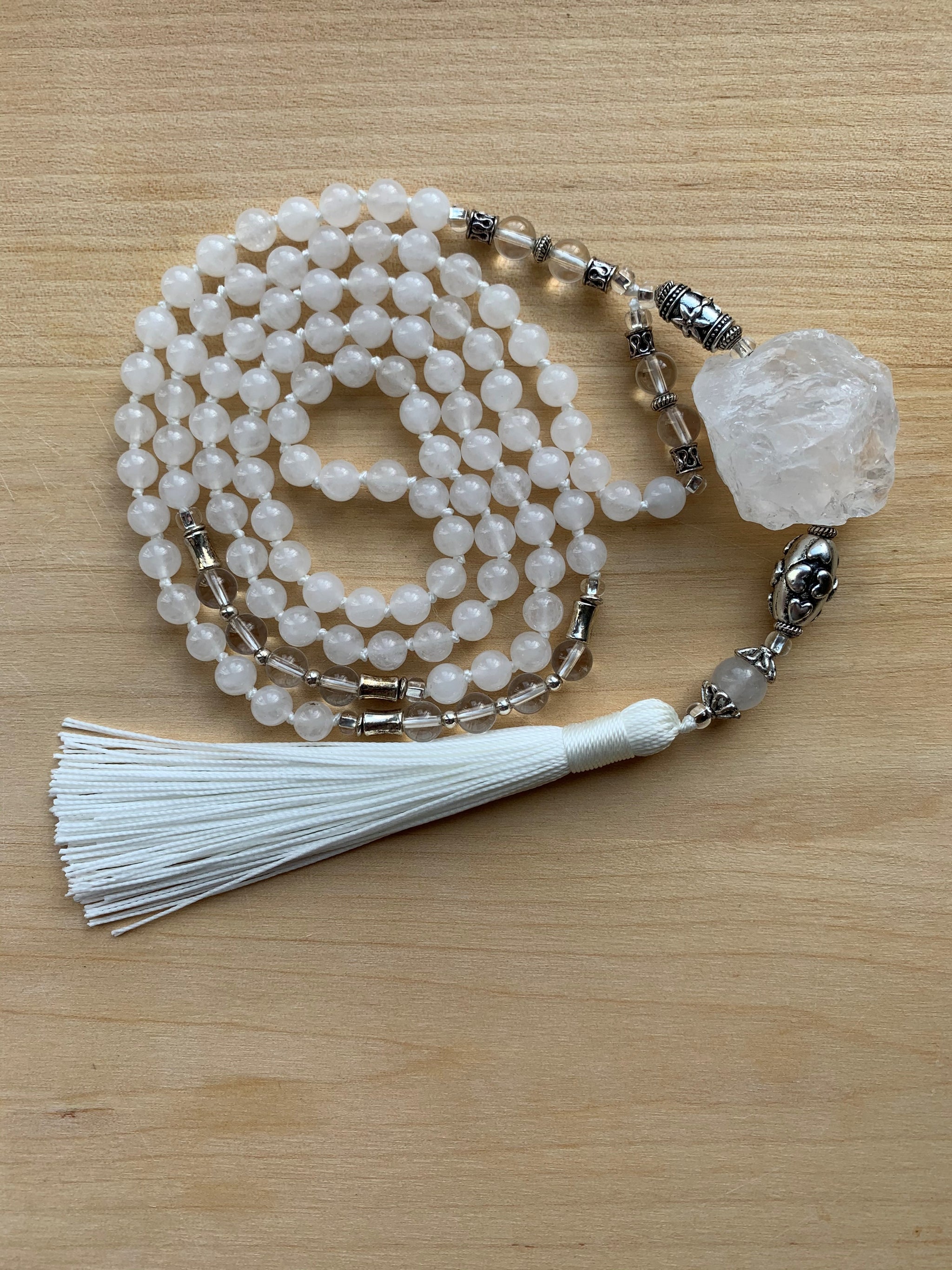 ATLIN Quartz Mala Necklace