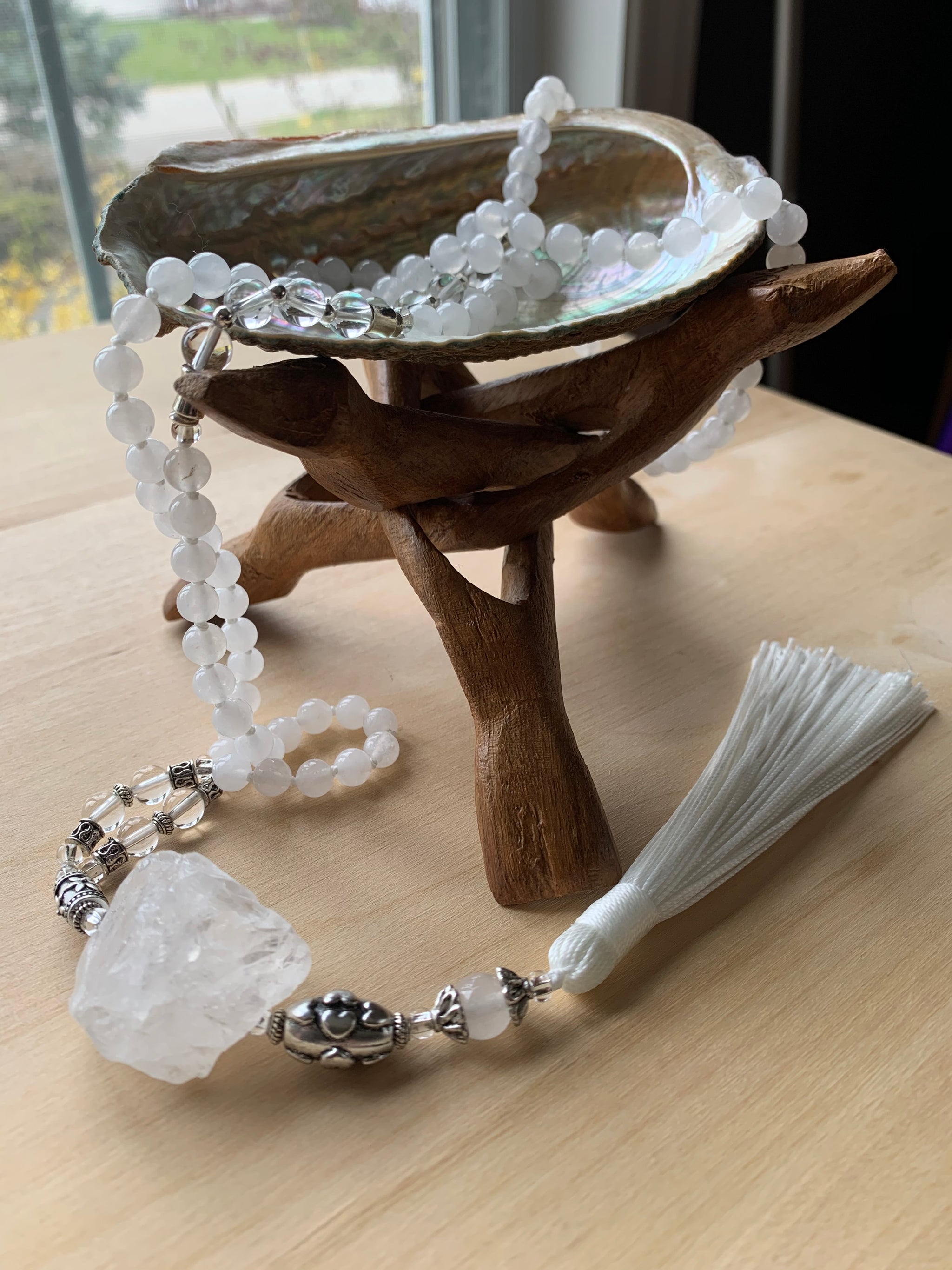 ATLIN Quartz Mala Necklace